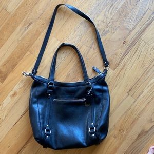 Coach black hobo purse